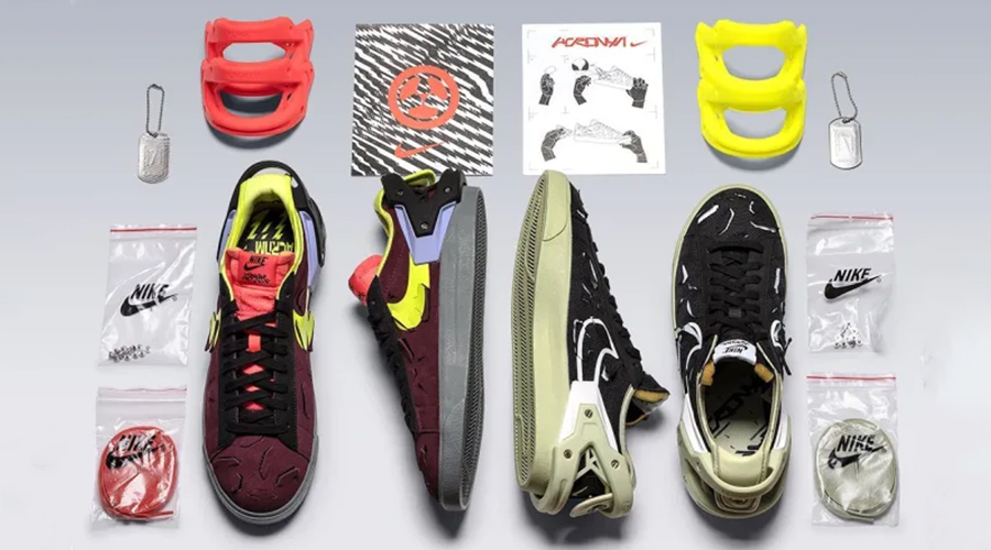ACRONYM聯(lián)合耐克推出3D打印跟夾，原來(lái)鞋子也有“DLC"